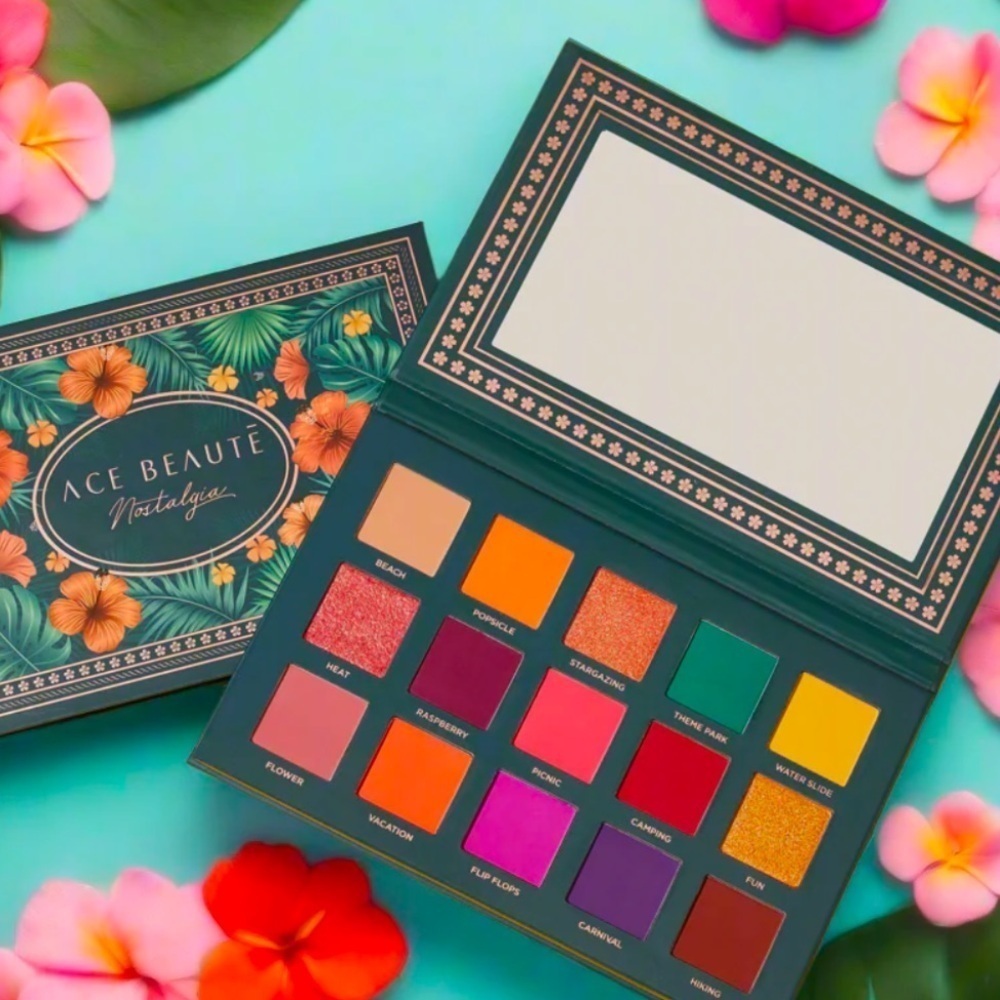 Ace Beaute Nostagia- Eye Shadow Palette. 15 shades - Picture 7 of 7